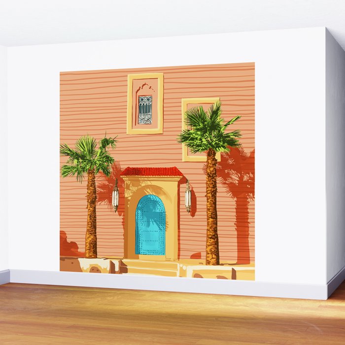 The Blue Door Wall Mural Gallery Image 2