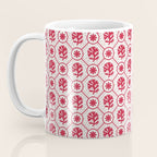 Cherry Tomato Geometric Floral Coffee Mug Gallery Image 3