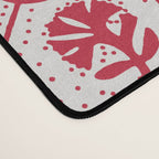 Cherry Tomato Geometric Floral Desk Mat Gallery Image 4