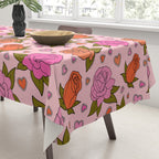 Valentine Roses Tablecloth Gallery Image 3