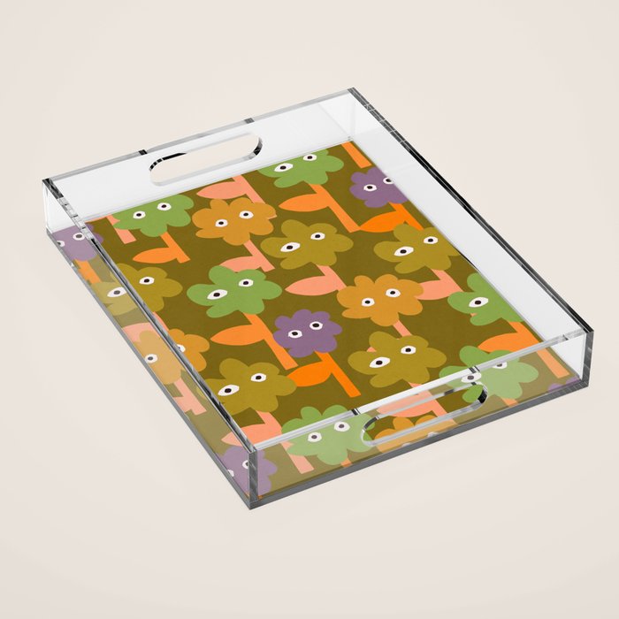 Suspicious Garden #1 Acrylic Tray Gallery Image 1