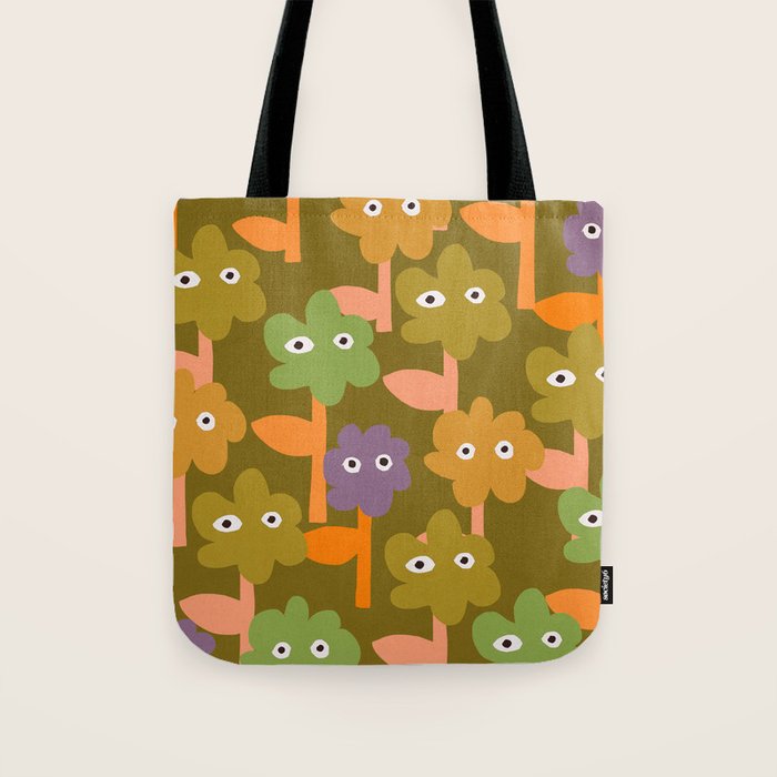 Suspicious Garden #1 Tote Bag Gallery Image 1