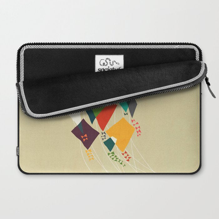 Whimsical kites Laptop Sleeve Gallery Image 2