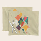Whimsical kites Placemat Gallery Image 1
