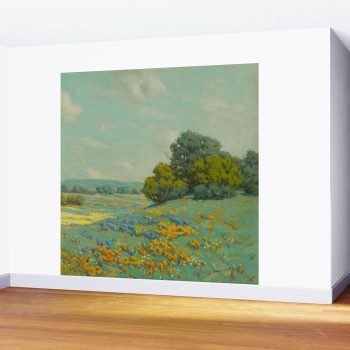 Granville Redmond California poppy field Wall Mural Gallery Image 2