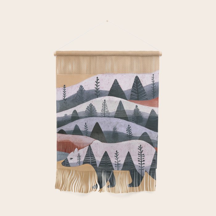 Mountain Bear Wall Hanging Gallery Image 1