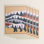 Mountain Bear Wrapping Paper Gallery Image 3