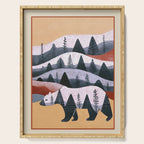 Mountain Bear Serving Tray Gallery Image 1