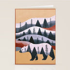 Mountain Bear Stationery Card Gallery Image 2