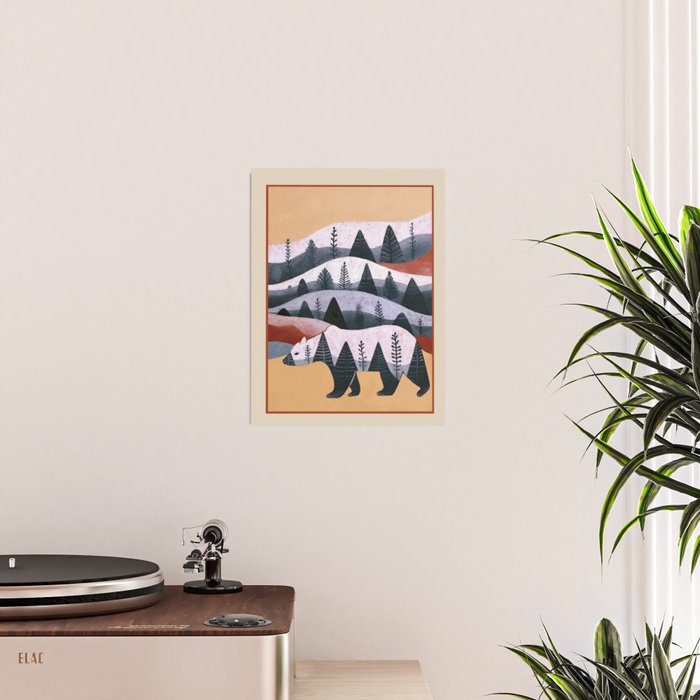 Mountain Bear Poster Gallery Image 2