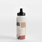 Plan / Mixed Media Collage Water Bottle Gallery Image 2