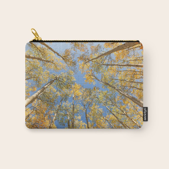 A Walk Among Aspens II Carry All Pouch