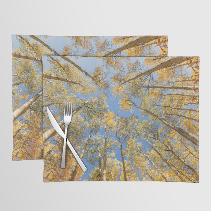 A Walk Among Aspens II Placemat Gallery Image 1