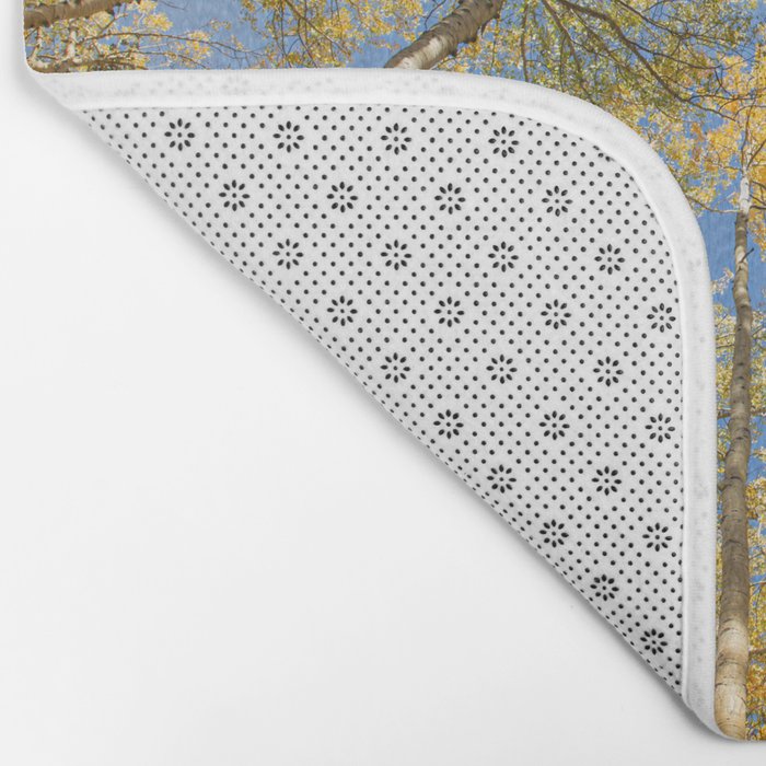 A Walk Among Aspens II Bath Mat Gallery Image 2