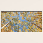 A Walk Among Aspens II Desk Mat Gallery Image 3