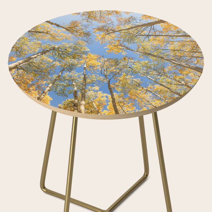 A Walk Among Aspens II Side Table Gallery Image 2