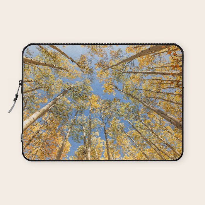 A Walk Among Aspens II Laptop Sleeve Gallery Image 1