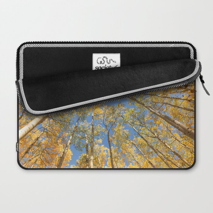 A Walk Among Aspens II Laptop Sleeve Gallery Image 2