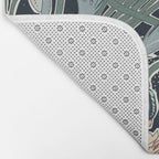 Victorian cottage nighty garden Bath Mat Gallery Image 2