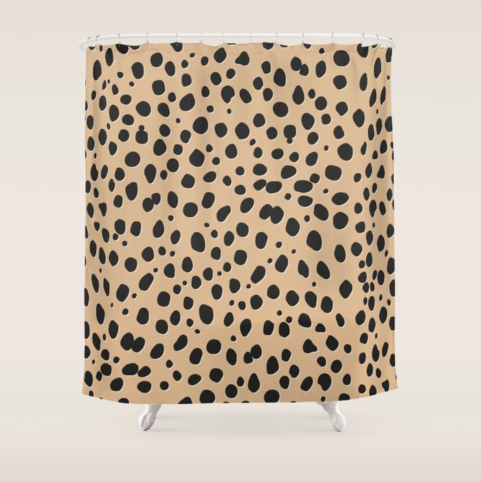 LEOPARD Shower Curtain Gallery Image 1