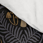 Celestial Forest Damask - Midnight Comforter Gallery Image 4