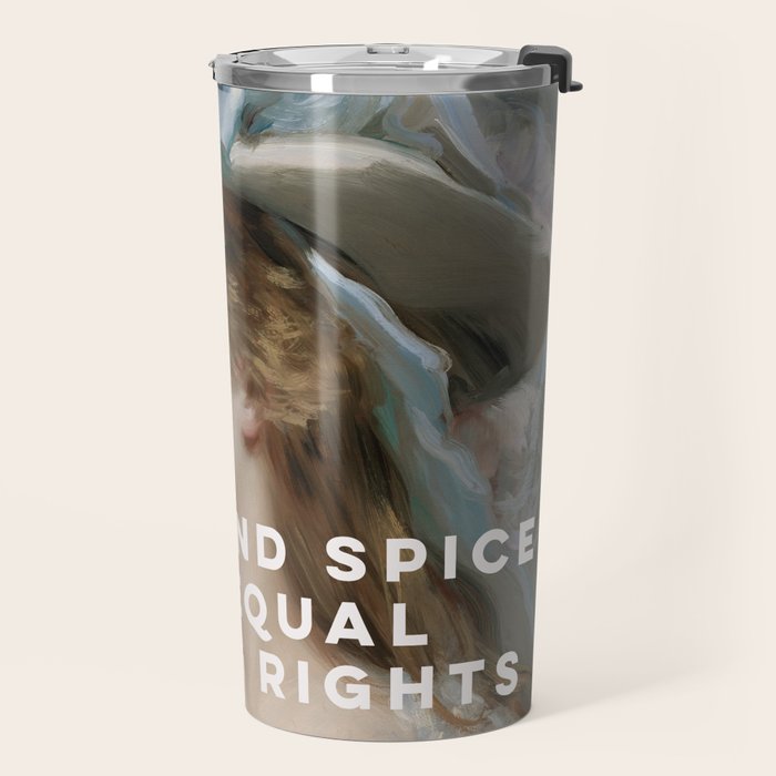 Sugar and Spice and Equal Fucking Rights - Feminist Travel Mug Gallery Image 2