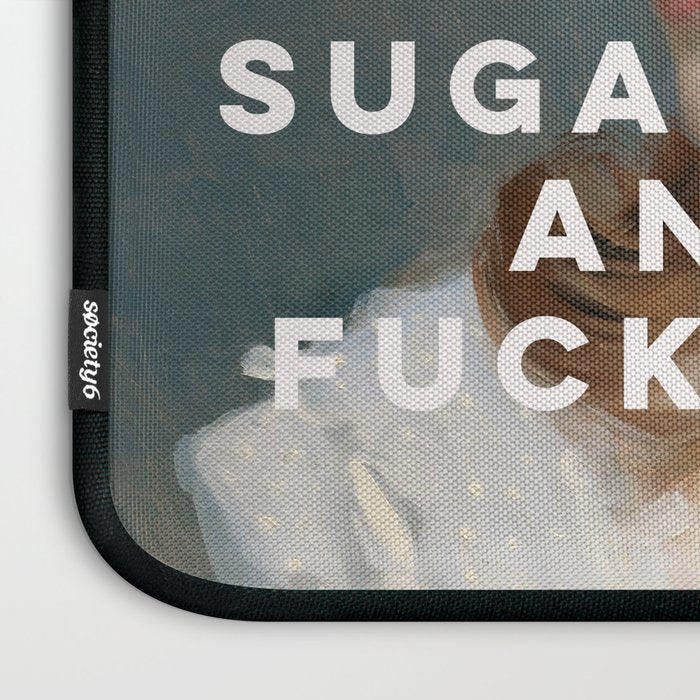Sugar and Spice and Equal Fucking Rights - Feminist Laptop Sleeve Gallery Image 3