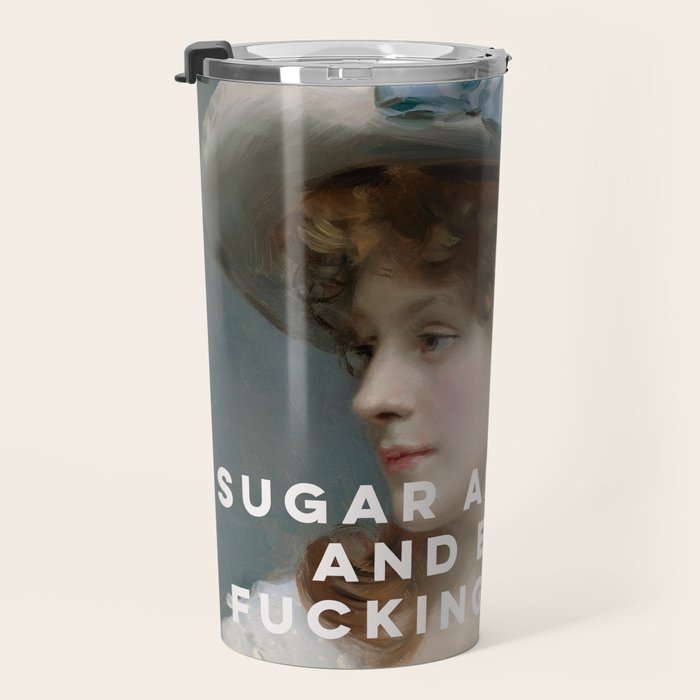 Sugar and Spice and Equal Fucking Rights - Feminist Travel Mug Gallery Image 3