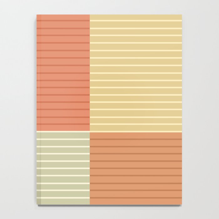 Color Block Line Abstract XLVII Notebook Gallery Image 4