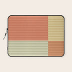 Color Block Line Abstract XLVII Laptop Sleeve Gallery Image 1
