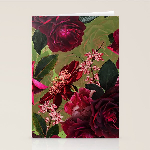Vintage & Shabby Chic - Botanical Roses Summer Garden   Stationery Card Gallery Image 2