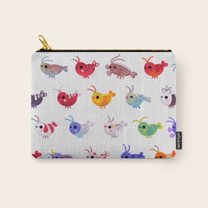 Freshwater shrimp - name Carry All Pouch Gallery Image 1