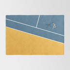 Tennis Player Rug Gallery Image 2