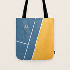 Tennis Player Tote Bag Gallery Image 1