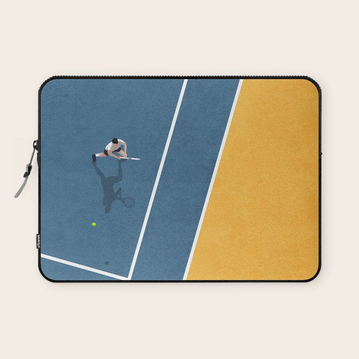Tennis Player Laptop Sleeve Gallery Image 1