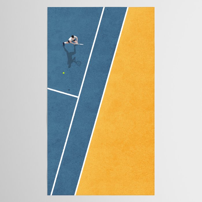 Tennis Player Tablecloth Gallery Image 2