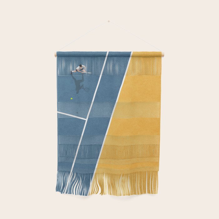 Tennis Player Wall Hanging Gallery Image 1