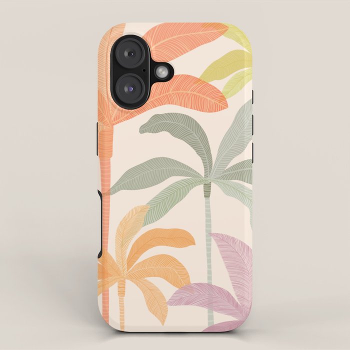 Tropical Palm Grove iPhone Case Gallery Image 1