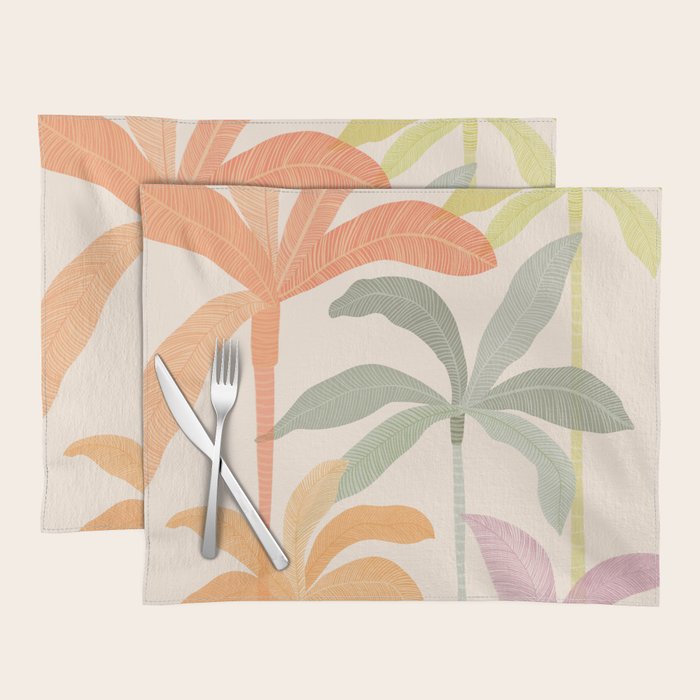 Tropical Palm Grove Placemat Gallery Image 1