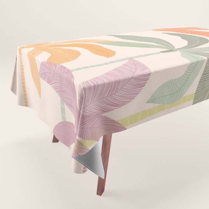 Tropical Palm Grove Tablecloth