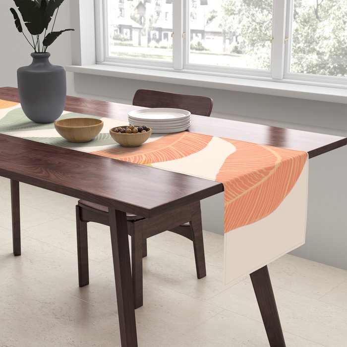 Tropical Palm Grove Table Runner Gallery Image 2