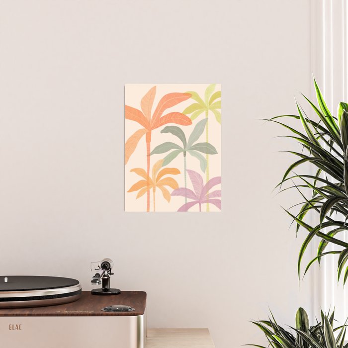 Tropical Palm Grove Poster Gallery Image 2