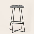 Atlanta City Text Pattern USA Stool Gallery Image 1