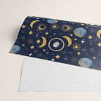 Starry night sky ABS 1 Wrapping Paper Gallery Image 2