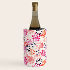 Flower abstract, watercolor floral pattern Wine Chiller Gallery Image 2