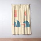 Ocean call Window Curtain Gallery Image 3