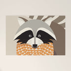 Whimsical Raccoon Welcome Mat Gallery Image 1