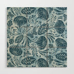 Arabella - Washed Indigo Wood Wall Art Gallery Image 1