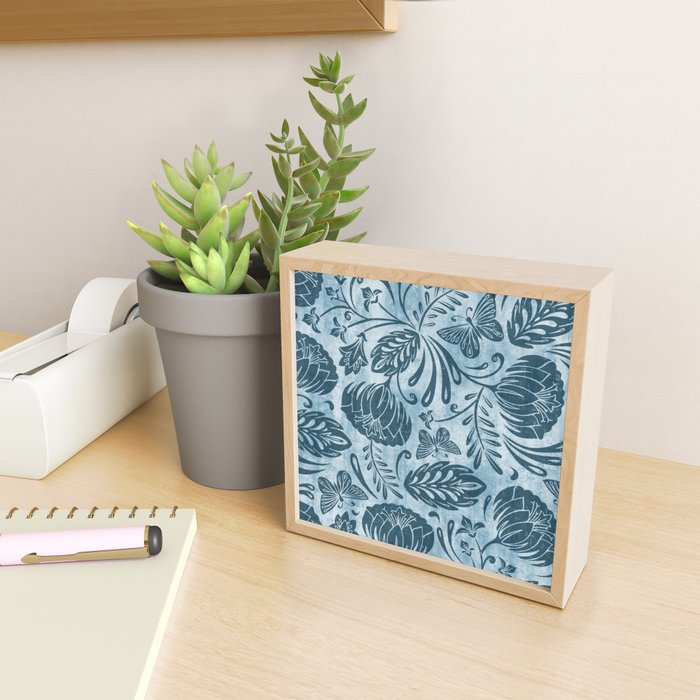 Arabella - Washed Indigo Mini Art Print Gallery Image 2