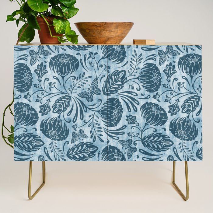 Arabella - Washed Indigo Credenza Gallery Image 1